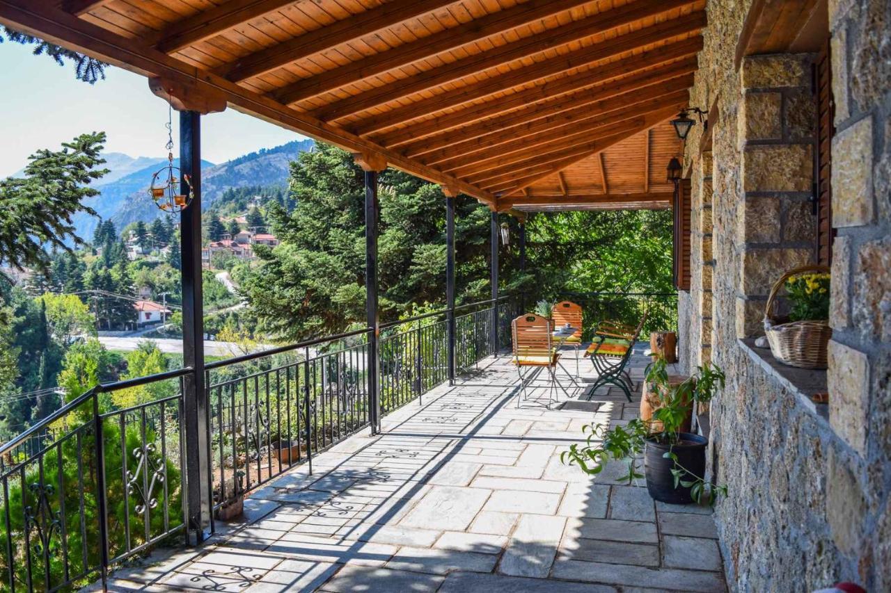 Γήλοφος Villa Ano Trikala Exterior foto